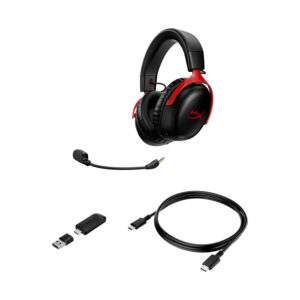 Slusalice sa mikrofonom HyperX Cloud 3 Wireless Gaming Black Red 77Z46AA 5