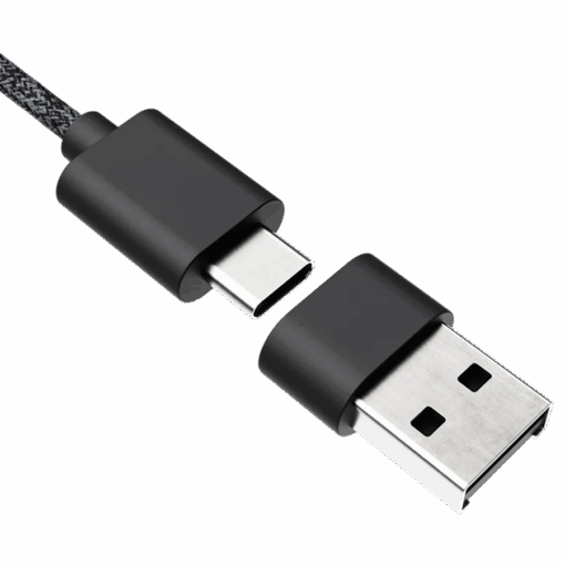USB-A adapter included