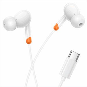 Slusalice sa mikrofonom Type C BOROFONE BM92 Refined universal earphones with microphone Type C white 2