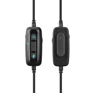Slusalice sa mikrofonom gaming RAMPAGE ONYX S Black USB 7.1 Version RGB Led Headset on line led and volume Controller 6