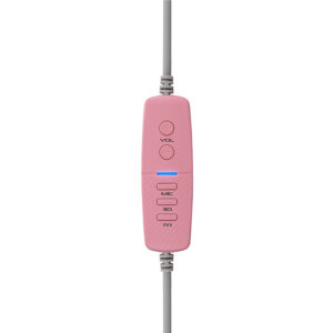 Slusalice sa mikrofonom gaming RAMPAGE RM K1 PULSAR pink USB 7.1 SurroundVibration RGB dugi fleksibilni mikrofon 6