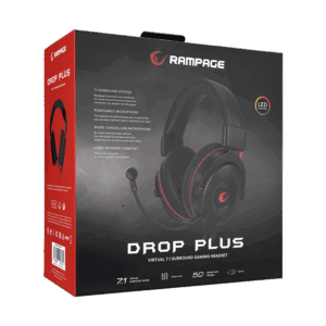 Slusalice sa mikrofonom gaming RAMPAGE RM K60 DROP PLUS All In One USB 7.1Typ C and 3.5mm Output Surround Sys 9
