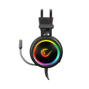 Slusalice sa mikrofonom gaming RAMPAGE STORMY black 7.1 USB surround 2
