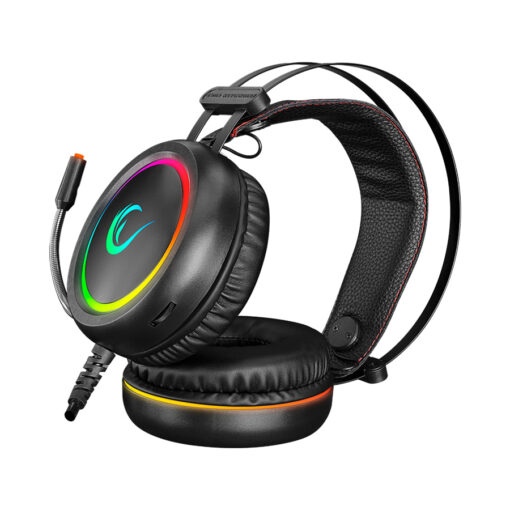 Slušalice sa mikrofonom gaming RAMPAGE STORMY black, - Slika 4