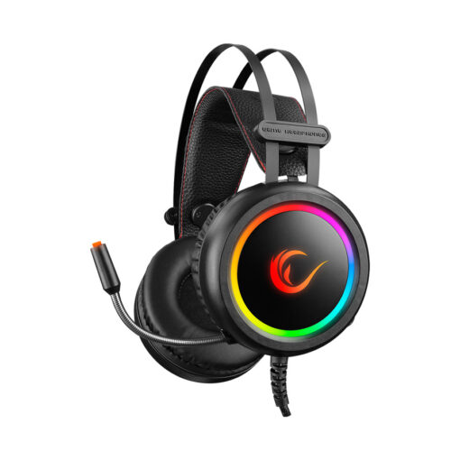 Slušalice sa mikrofonom gaming RAMPAGE STORMY black