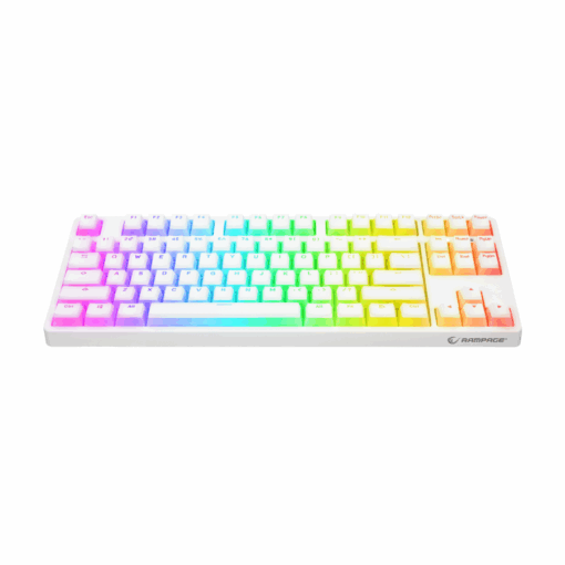 Tastatura gaming RAMPAGE KB-R136 GHOST Mechanical White - Slika 3