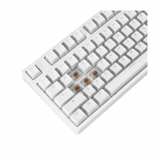 Tastatura gaming RAMPAGE KB-R136 GHOST Mechanical White - Slika 7