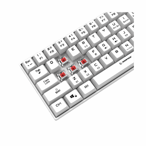 Tastatura gaming RAMPAGE KB-RX63 B-ATOM White Bluetooth - Slika 6
