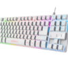 Trust GXT833W Thado TKL bijela tastatura