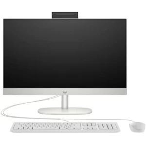 HP All-in-One 27-cr0050ny PC| AMD RYZEN 5 7520U | 16GB LPDDR5 5500 (onboard) | SSD 1T 2280 PCIe NVMe| Non-Touch/27 FHD| FreeDos 3.0 | Shell White|Tastatura i miš wired|36 mjeseci