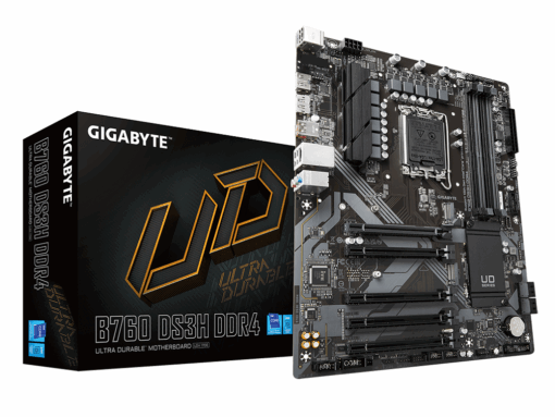Gigabyte MB B760 DS3H DDR4LGA1700; 4xDDR4;2xM.2; 4xSATA;6xUSB; HDMI