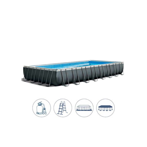 Intex bazen sa metalnom konstrukcijom ULTRA XTR FRAME 975x488x132cm 26374 - Slika 3
