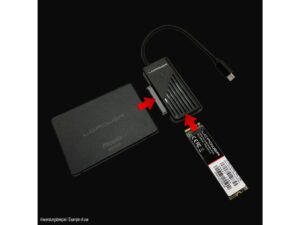 LC-Power Adapter za SATA NVMERaznovrsne opcije povezivanja2.5" ili 3.5" adapter