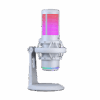 Mikrofon gaming RAMPAGE BEMOL RGB White Microphone with Shock Mount and Pop Filter for Gaming