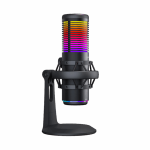Mikrofon gaming RAMPAGE Bemol RGB Black Microphone with Shock Mount and Pop Filter for Gaming