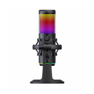 Mikrofon gaming RAMPAGE Bemol RGB Black Microphone with Shock Mount and Pop Filter for Gaming Streaming Podcasts 41147 5