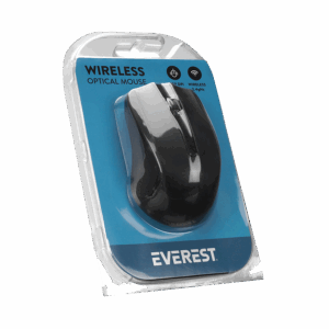 Mis Everest wireless SM 537 Usb Black 2.4 Ghz Mouse 22337 3