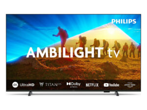 Philips 43"PUS8009 4K Titan OSAmbilight s 3 strane; HDMI 2.1Pixel Precise Ultra HD; Dolby Atmos