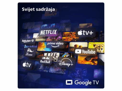 Philips 50"PUS7409 4K GooglePixel Precise Ultra HDDolby Atmos zvuk - Slika 3