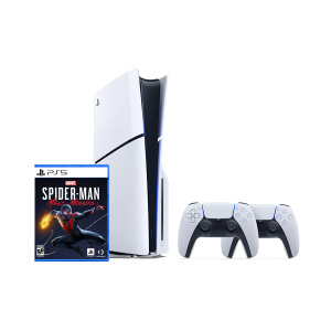 PlayStation 5 Slim D chassis + PS5 Dualsense Wireless Controller + Marvel"s Spider-Man: Miles Morales PS5 1000042064MSMMM