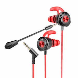 Slušalice sa mikrofonom gaming RAMPAGE RM-K36 PROUD 3.5mm Gaming Red In-Ear Headphone