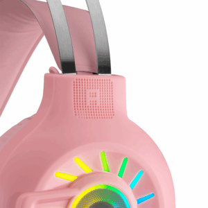 Slusalice sa mikrofonom gaming RAMPAGE RM K44 ZENGIBAR Pink 7.1 Surround RGB Light Effect 36019 4