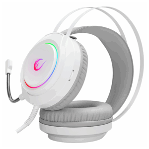 Slusalice sa mikrofonom gaming RAMPAGE RM K45 ORBIT S White RGB Led 7.1 Gaming Headset with Microphone 40794 3