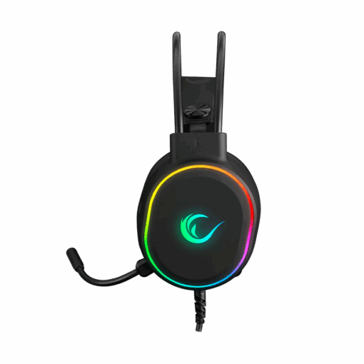 Slušalice sa mikrofonom gaming RAMPAGE ROGUE BLACK USB - Slika 3