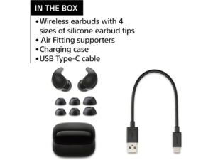 Sony LinkBuds True WirelessFit X dizajn za udobnosttezina 4 9g x 2 V2 procesor noice cans 5