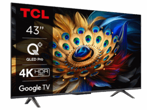 TCL 43C655 4K QLED TVMotion Clarity 120HZ Google TVHDMI 2.1 2.0 ONKYO Dolby Atmos 6