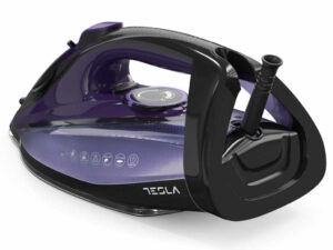 TESLA Pelga 2600W IR500BP 0.32L IRONS Keramika BLack Purple 2