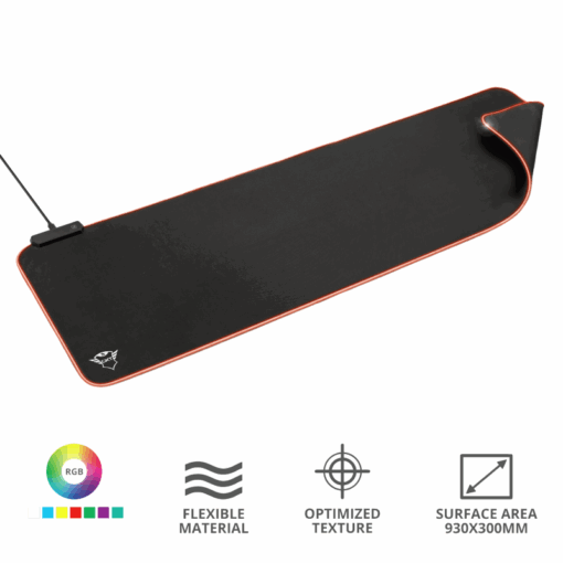 GXT 764 Glide-Flex XXL RGB Full illuminated Flexible Mouse Pad - Slika 2