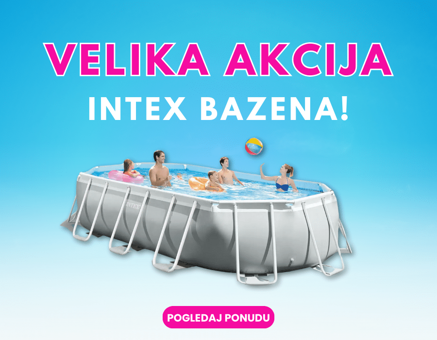 Intex bazeni akcija