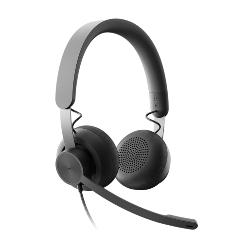 Slušalice sa mikrofonom Logitech Zone Wired MSFT Teams USB black MICROSOFT CERTIFIED