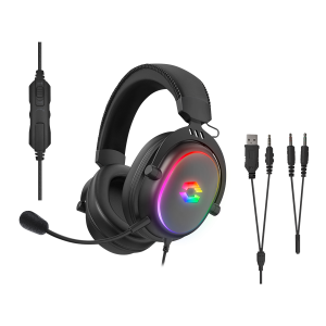 Slušalice sa mikrofonom SPEEDLINK CONUX RGB Stereo Gaming Headset - for PC/PS5/PS4/Xbox SeriesX/S/Switch 2/Switch/OLED/Lite