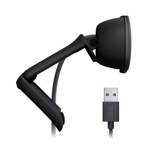 WEB camera LOGITECH Brio 100, USB Black, 1920x1080, - Slika 6
