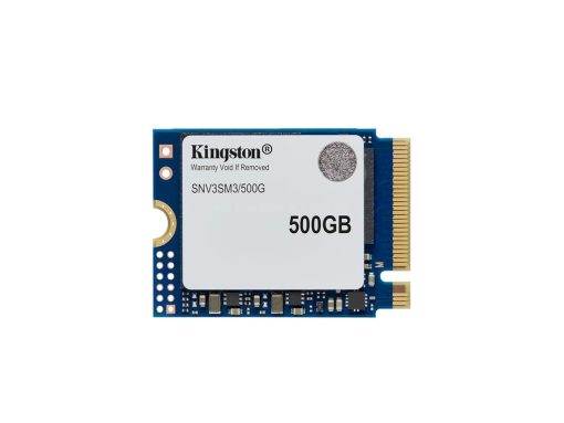 Kingston SSD 500G NV3 M.2 2230NVMe PCIe Gen 4.0x4R/W : 5000/3000MB/s