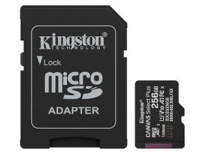 Kingston microSD 256GB Class10Canvas Select Plus150MBs Read