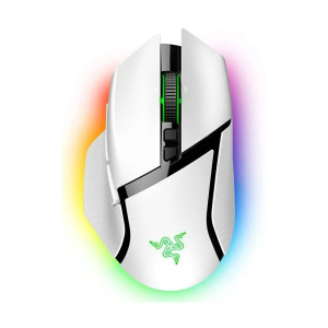 Miš Razer Basilisk V3 Pro - Ergonomic Wireless Gaming Mouse - White Edition - EU Packaging