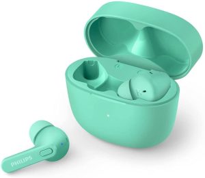 Philips TAT2206GR BT slusalicedo 18h baterija mikrofonvodootpornost IPX4 domet 10m 1