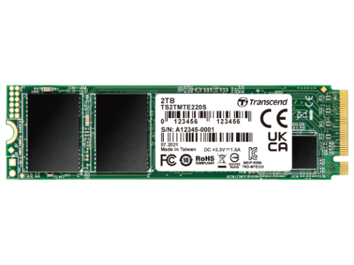 Transcend SSD 2TB M.2 NVMePCIe Gen3 x4