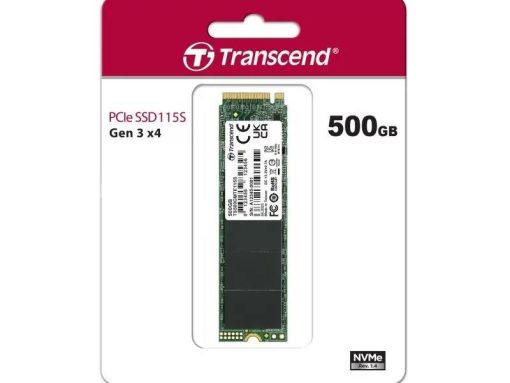 Transcend SSD 500GB M.2 NVMePCIe Gen3 x4