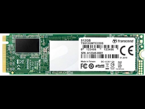 Transcend SSD 512GB M.2 NVMePCIe Gen3 x4