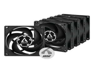 Arctic P8 PWM PST 5-pack fans80mm PWM Fan