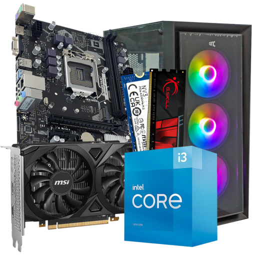 GNC GAMER HYDRA i3-10105 3.70GHz