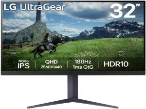LG 32" UltraGear 32GS85Q-BNanoIPS