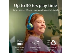 Philips TAK4200 djecije slusBT LED svjetla do 45h bateribezicno dijeljenje zvuka aplikacija 4