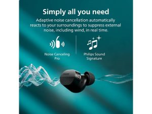 Philips TAT5000BK BT slusaliceDetaljan prirodni zvuk 6 mikrNoise Canceling Pro 4oh baterija 3