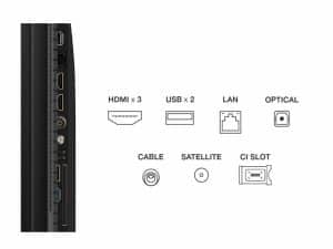 TCL 43P7K 4K QLED TV 60HzGoogle TV HDR multi formatHVA Panel Game Master Dolby Atmos 3