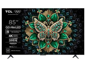 TCL 85C6K 4K QD Mini LED TV144Hz Google TV Game MasterDolby Atmos Onkyo 2.1 HDR Premium 4